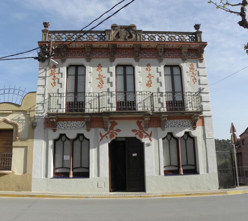 Hostal Cal Pla Sant Llorenc Savall Экстерьер фото